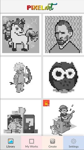 Screenshot 3: Pixel Art 2021 - Colour by Numbers
