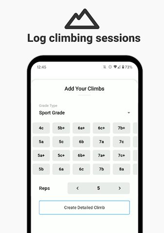 Screenshot 5: The Climbing App