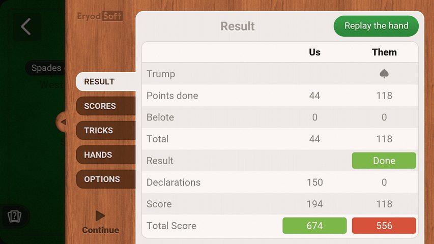 Screenshot 5: French Belote