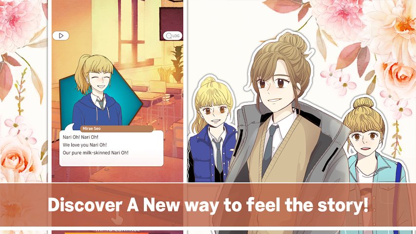 Screenshot 4: Odd Girl Out Interactive Visual novel game k-toon
