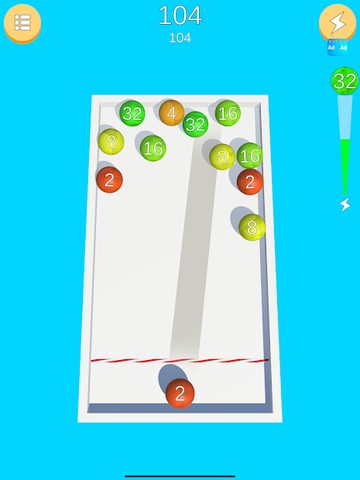 Screenshot 8: Chain in box: 4096 3D Merge game
