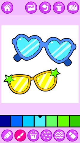 Screenshot 24: Beauty Makeup: Glitter Coloring Game for Girls