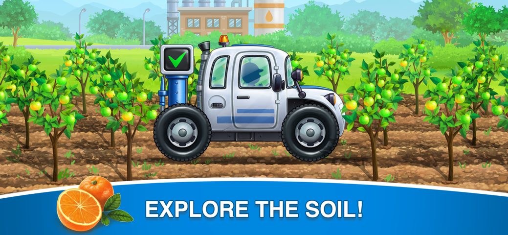 Screenshot 3: Farm land! Games for Tractor 3 4+