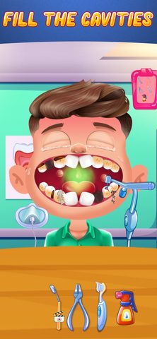 Screenshot 1: Doctor Town: My Dentist Games 4+