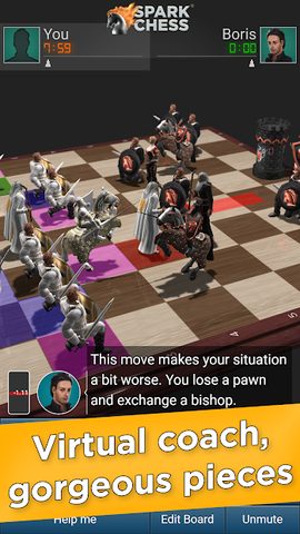Screenshot 2: SparkChess Free