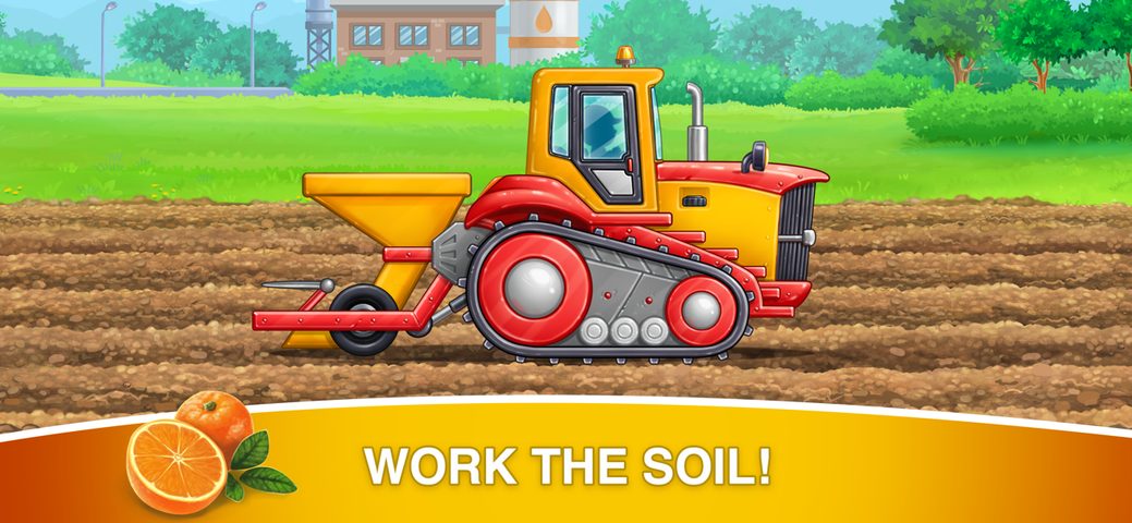 Screenshot 2: Farm land! Games for Tractor 3 4+