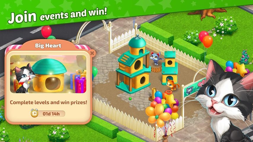 Screenshot 2: Matchland - Build your Theme Park