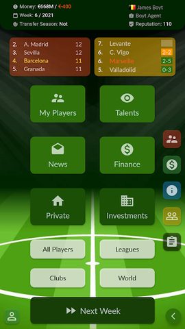 Screenshot 9: Soccer Agent