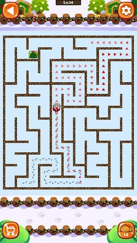 Screenshot 1: Maze Cat - Rookie