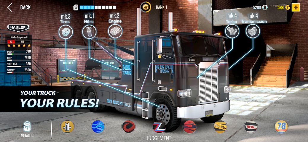 Screenshot 18: Big Rig Racing: Drag racing