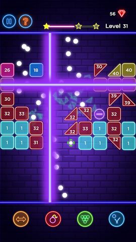 Screenshot 8: Brick Breaker - Neon Bricks