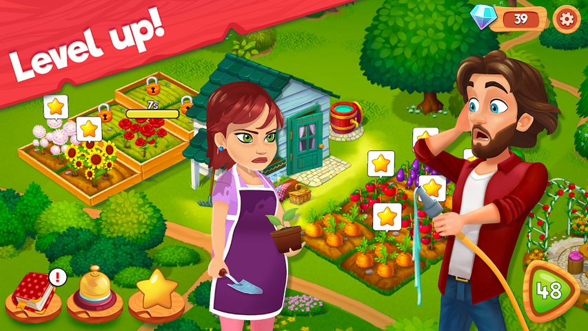 Screenshot 4: Delicious B&B: Decor & Match 3