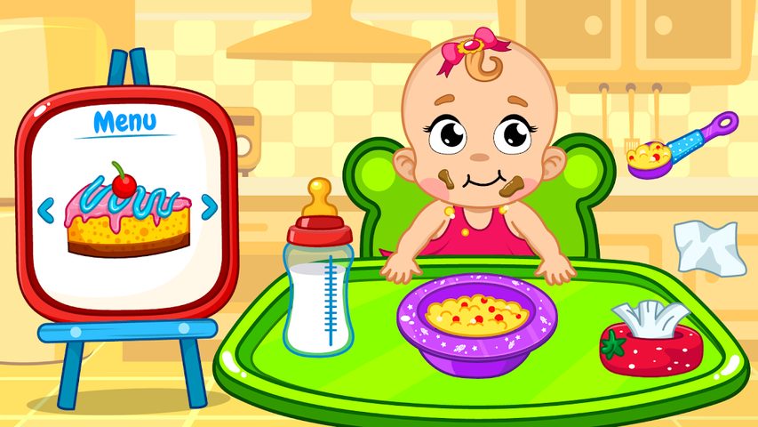 Screenshot 3: Baby Care games - mini baby games for boys & girls
