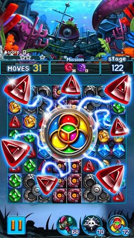 Screenshot 4: Jewel Kraken: Match 3 Jewel Blast