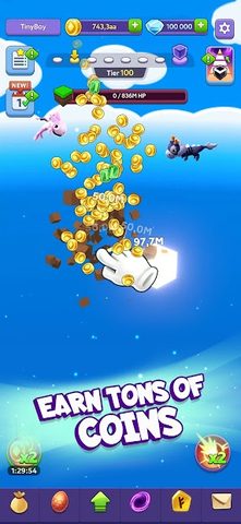 Screenshot 2: Tiny Worlds: Dragon Idle games