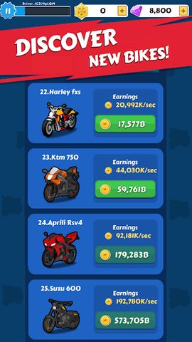 Screenshot 23: Merge Bike game Idle Tycoon
