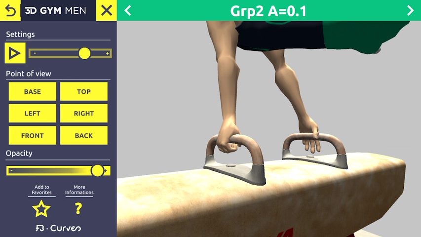 Screenshot 1: 3D GYM - FB CURVES