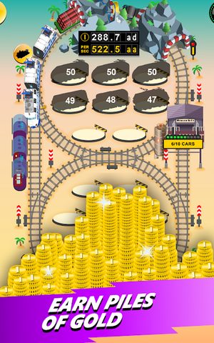 Screenshot 9: Train Merger Idle Train Tycoon
