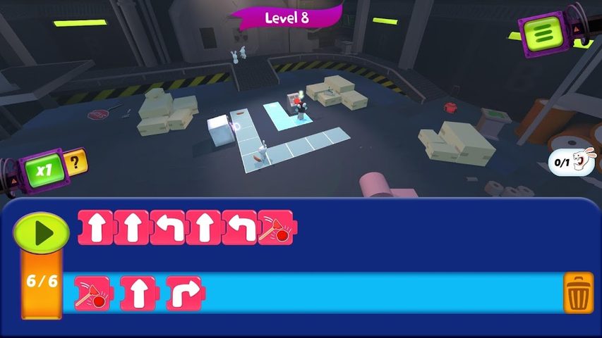 Screenshot 3: Rabbids Coding!