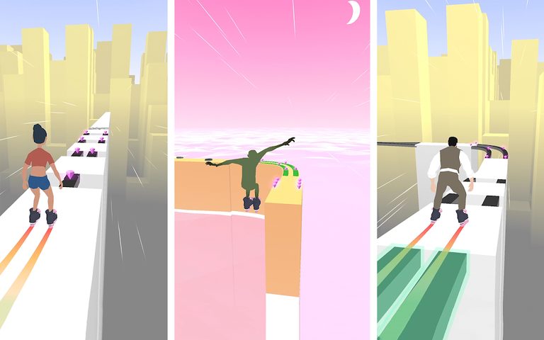 Screenshot 24: Sky Roller: Rainbow Skating