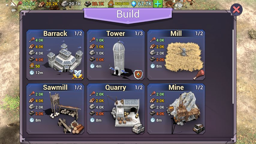Screenshot 8: Shadows of Empires: PvP RTS