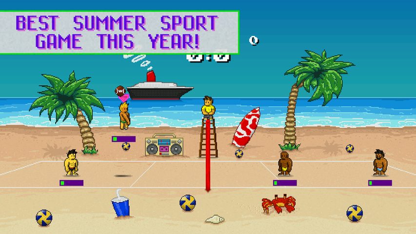 Screenshot 1: Extreme Beach Volley