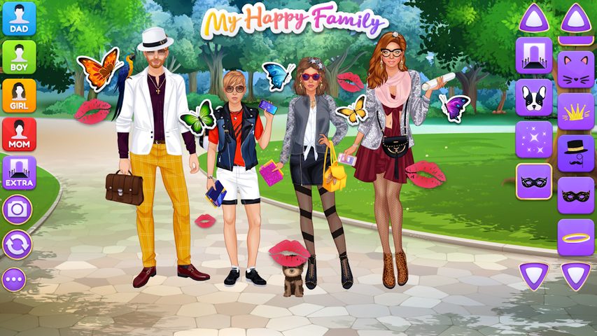 Screenshot 8: Superstar Family Dress Up Game