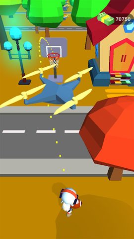 Screenshot 4: Basket Fall - Infinity Shoot