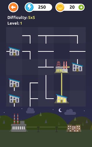 Screenshot 7: Powerline - Logic Puzzles Free