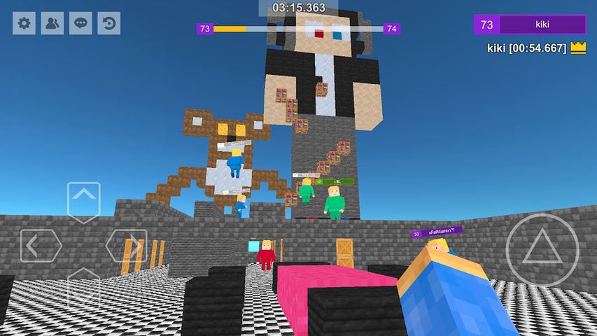 Screenshot 3: Parkour Craft: Online PvP Game