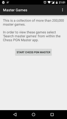 Screenshot 1: Master Games