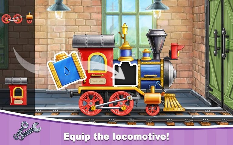 Screenshot 7: Train Games for Kids: station
