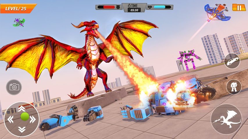 Screenshot 21: Monster Truck Robot Car Game