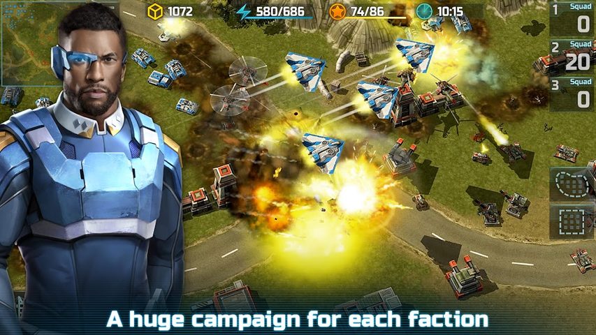 Screenshot 4: Art of War 3:RTS strategy game