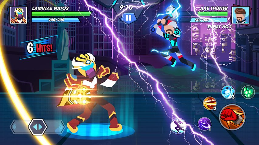 Screenshot 4: Stickman Fighter Infinity - Super Action Heroes