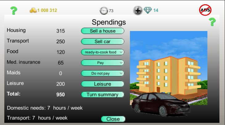 Screenshot 10: Business strategy 2