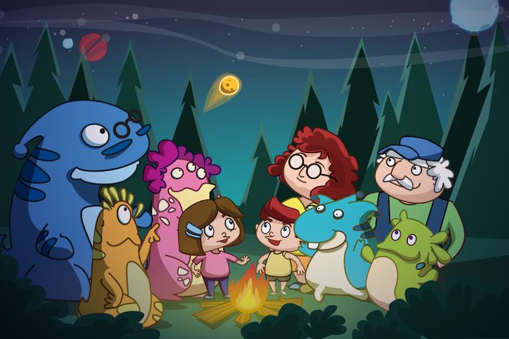 Screenshot 1: Alien Story - Fairy Tale for Kids