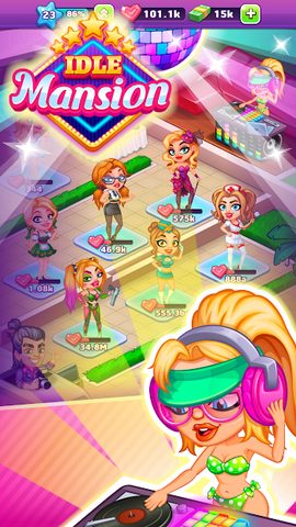 Screenshot 3: Idle Mansion: Dream Farm Simulator & Hero Clicker