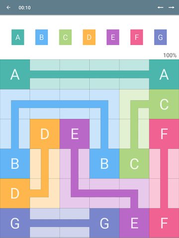 Screenshot 23: Color Pipes (Numberlink)