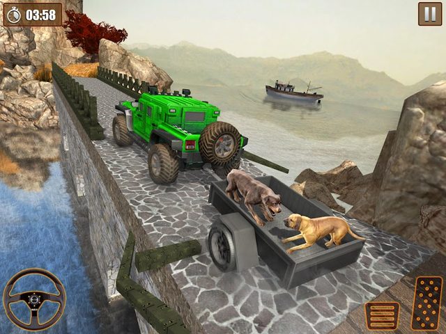 Screenshot 5: Offroad Dog Transport Driving Simulator