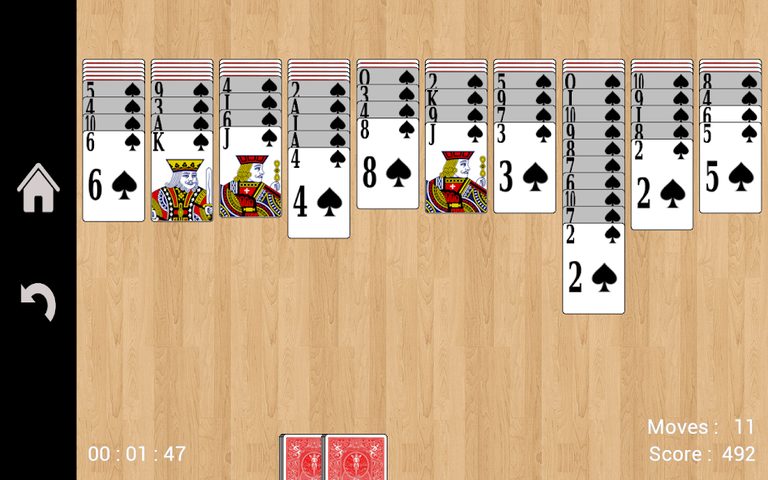 Screenshot 18: Spider Solitaire