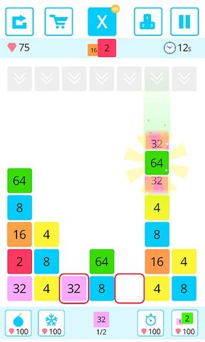 Screenshot 5: Drop n Merge Blocks