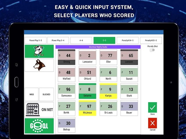 Screenshot 10: iTrackHockey: Stats/Timekeeper