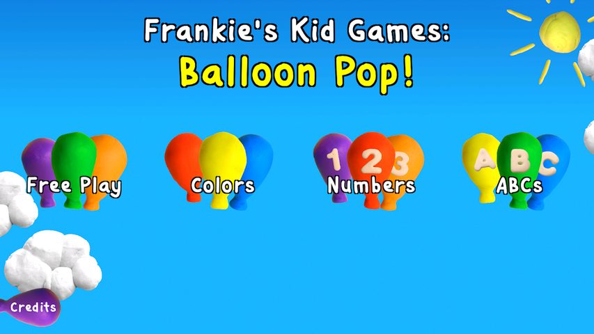 Screenshot 1: Balloon Pop! Free Kids Game
