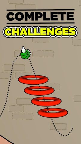 Screenshot 2: Flappy Dunk