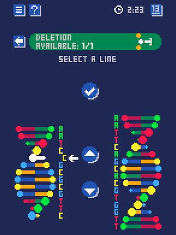 Screenshot 10: DNA Mutations Puzzles