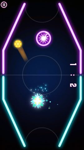 Screenshot 3: Neon Hockey