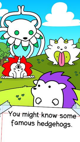 Screenshot 1: Hedgehog Evolution: Merge Idle