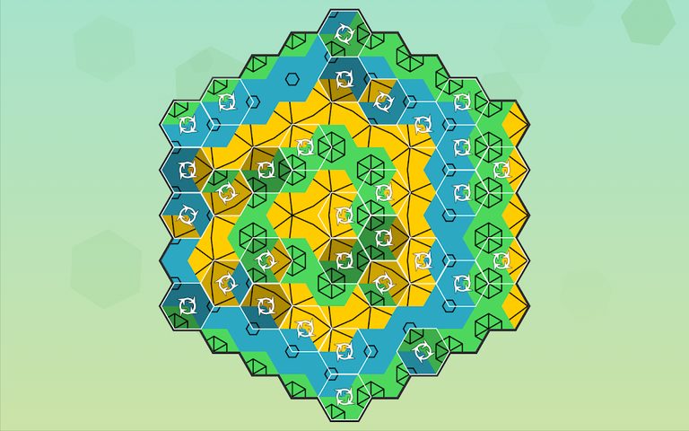 Screenshot 14: Aurora Hex - Pattern Puzzles