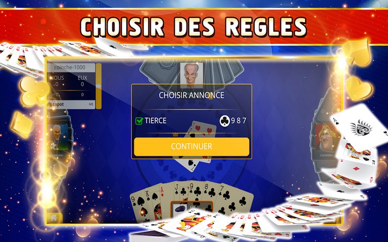 Screenshot 8: Coinche Offline - Single Player Card Game